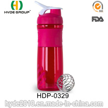 1000ml BPA gratis botella de la coctelera de proteína, botella de la coctelera de Blender (HDP-0329)